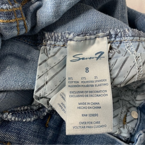 Seven7 tummyless skinny jean. Size 8 - Picture 6 of 13
